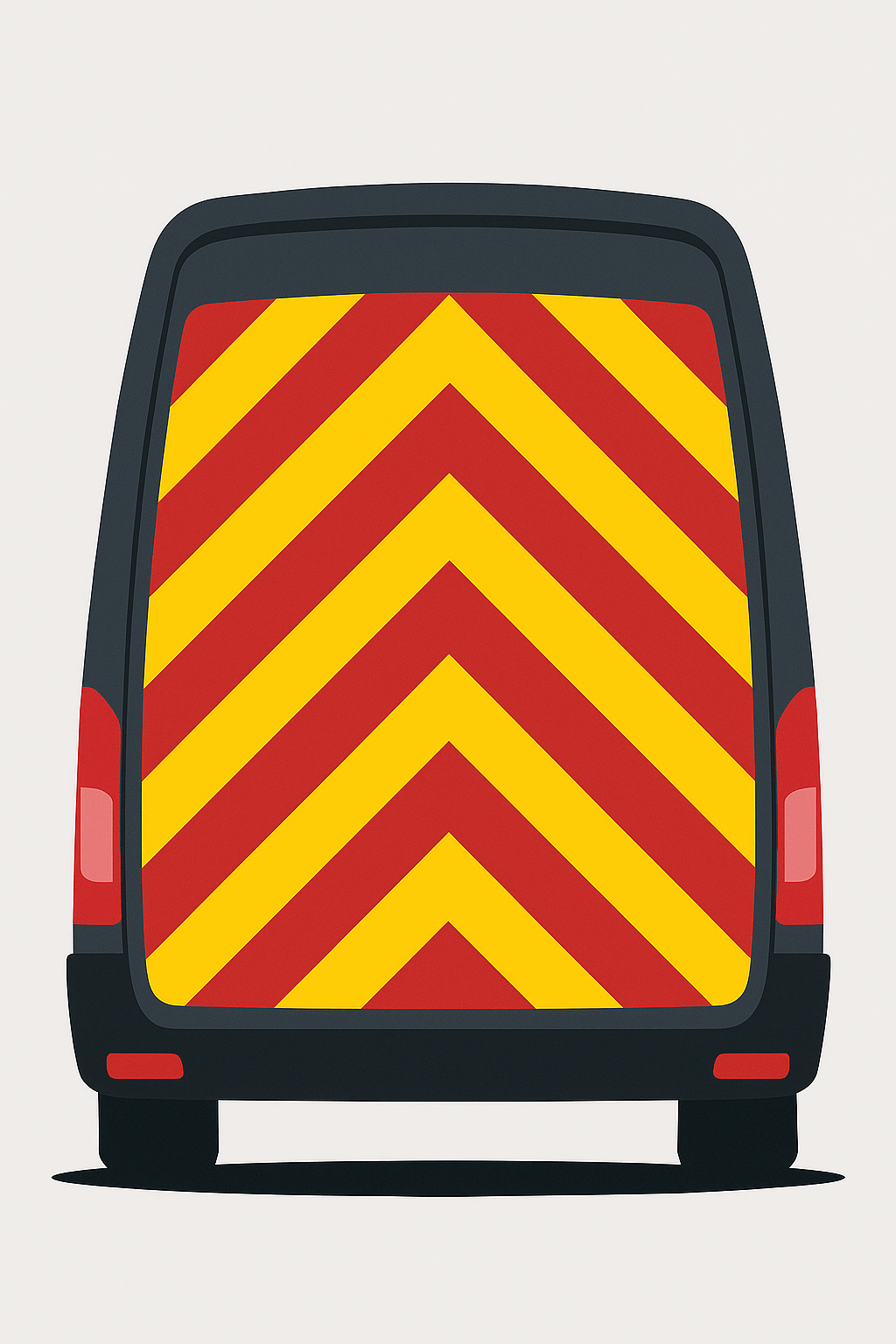 Reflective Chevron Panels & Safety Striping