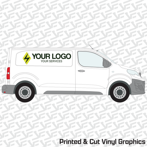 Vector Edge Compact Van Graphics Kit - Volt Edition