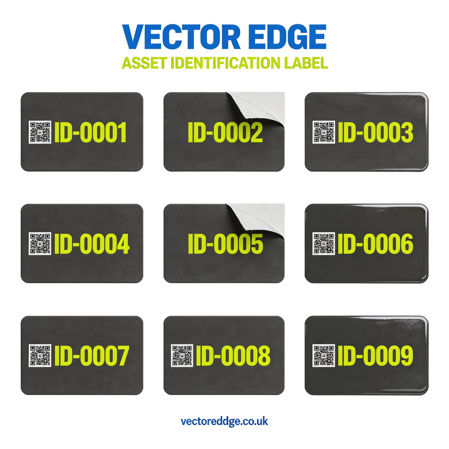 Serial Number Stickers