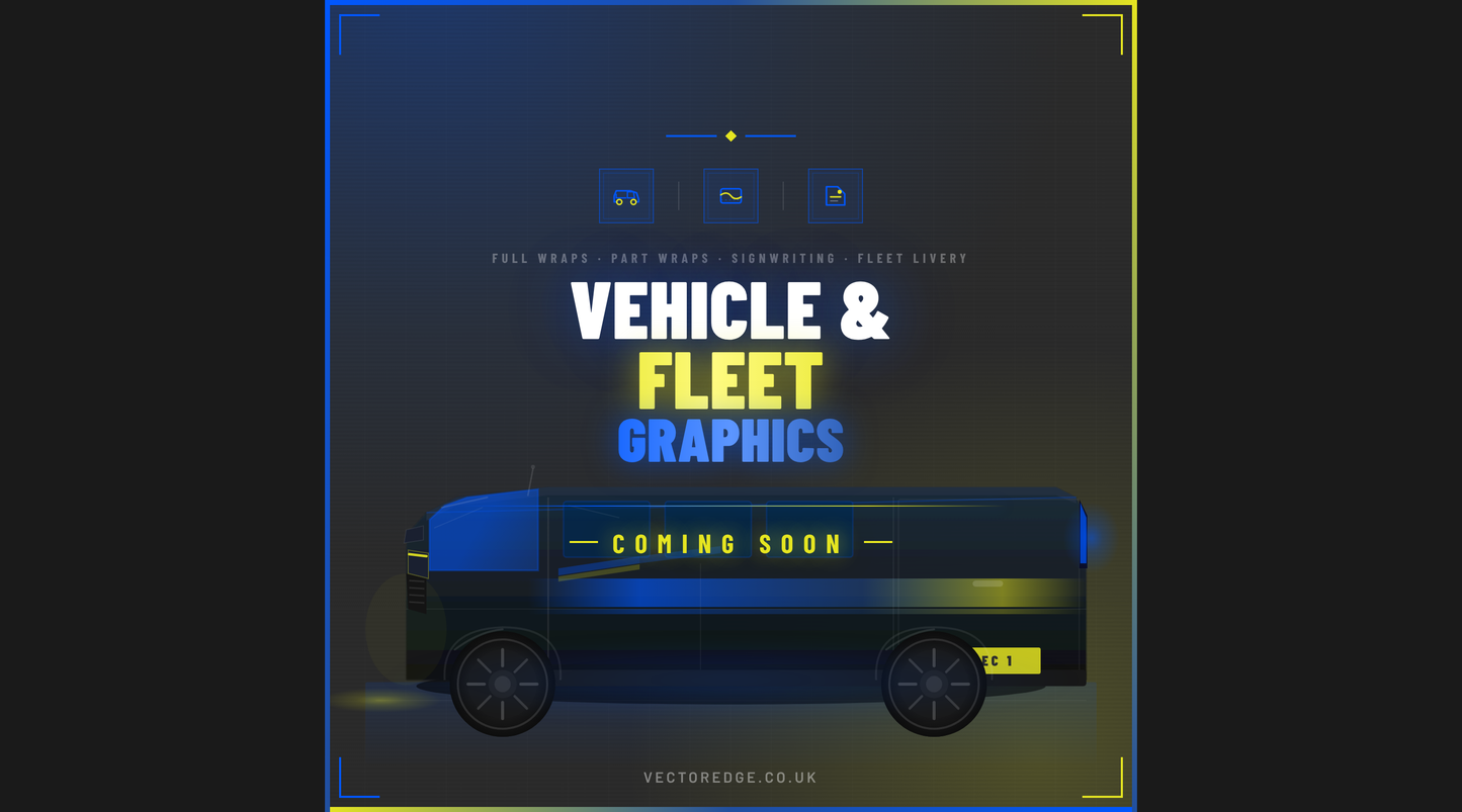 Cut Vinyl Business Name Decals