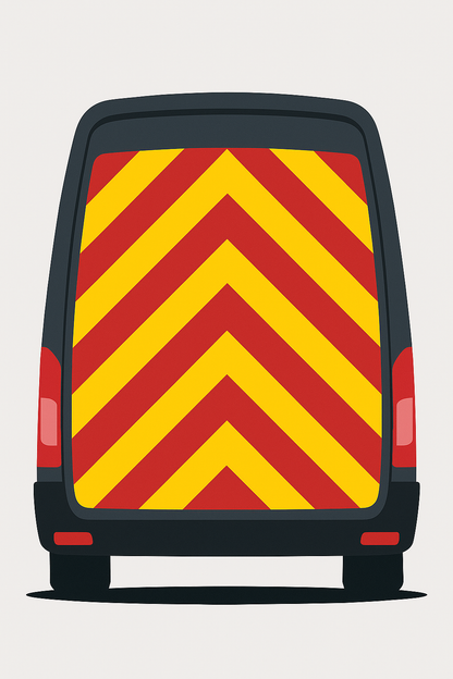 Reflective Chevron Panels & Safety Striping