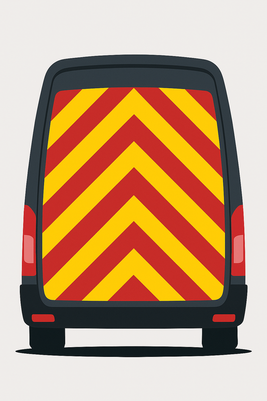 Reflective Chevron Panels & Safety Striping