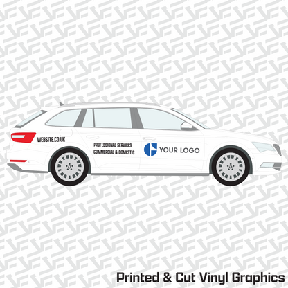 Vector Edge Car Graphics Kit - Clean Line Edition
