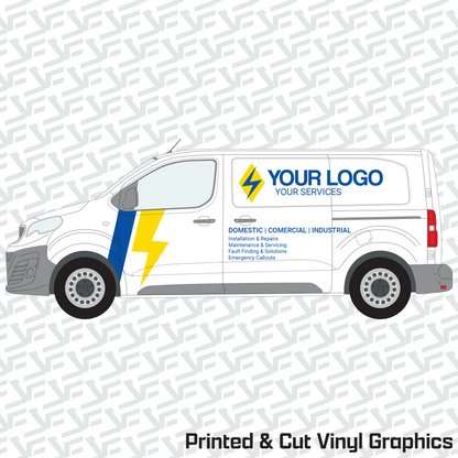 Vector Edge Trade Based Van Graphics Kit - Volt Edition