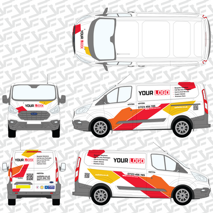 Vector Edge Car Graphics Kit - Ignite Edition