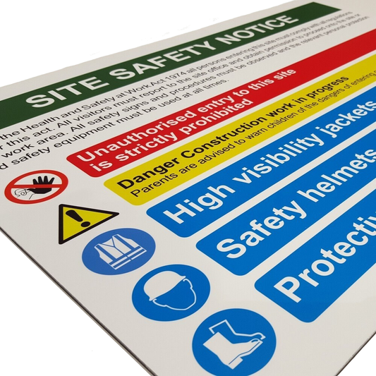 Health & Safety Sign