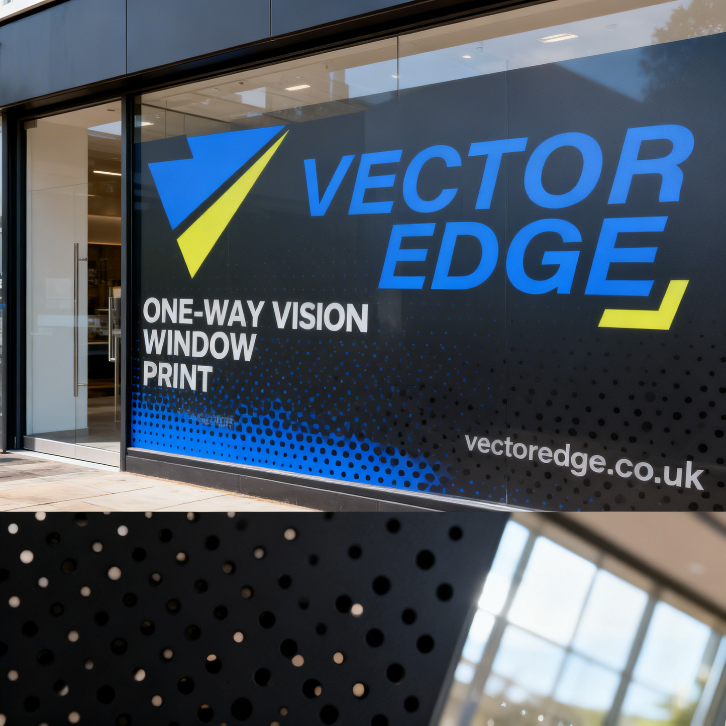 One-Way Vision Window Print