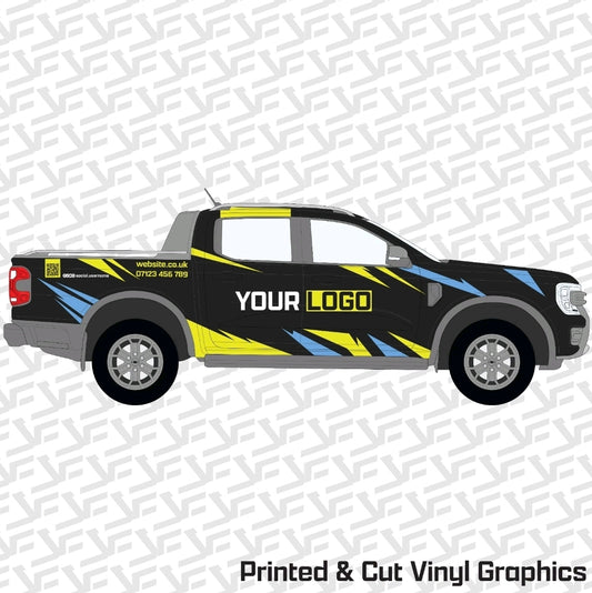 Vector Edge Pickup Graphics Kit – Stealth Edition