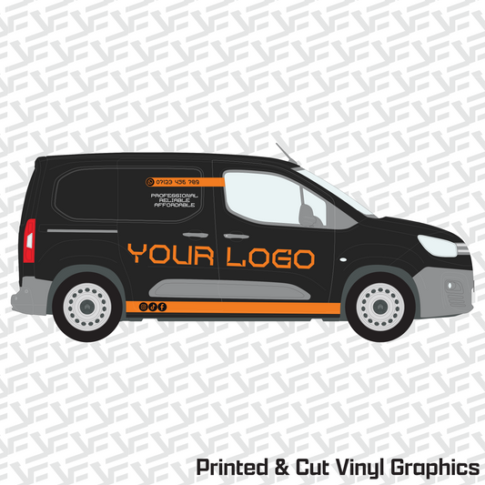 Vector Edge Small Van Graphics Kit - Ember Edition