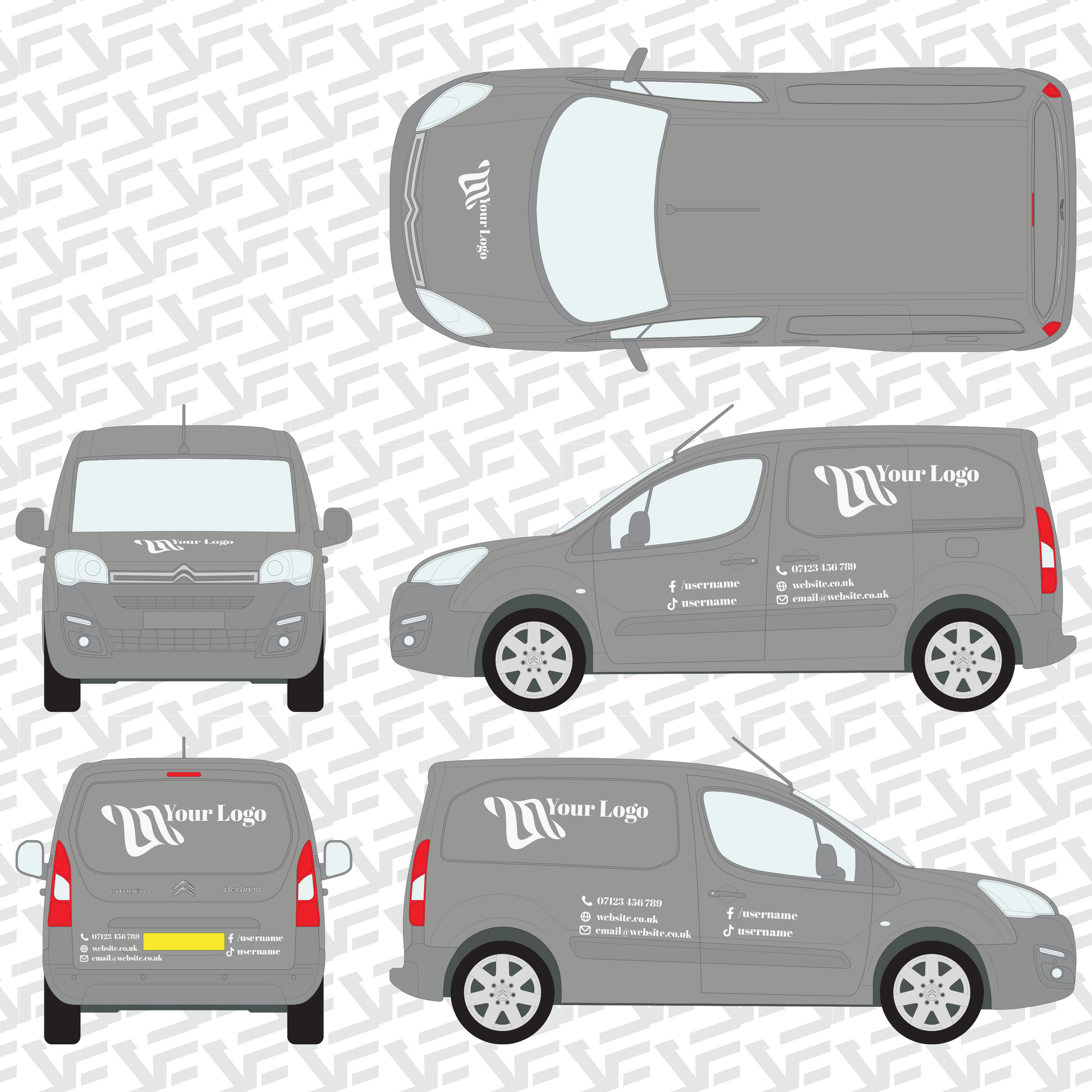 Vector Edge Small Van Graphics Kit - Signature Edition image 2