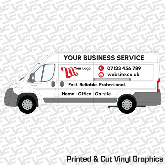 Vector Edge Large Van Graphics Kit - Precision Edition